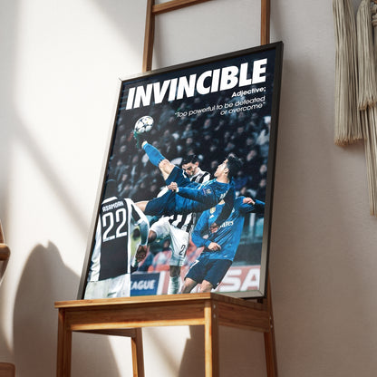 Cristiano Ronaldo 'Invincible' Poster