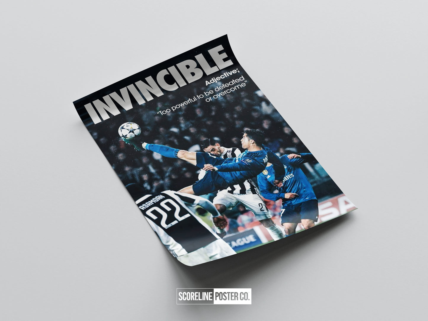 Cristiano Ronaldo 'Invincible' Poster