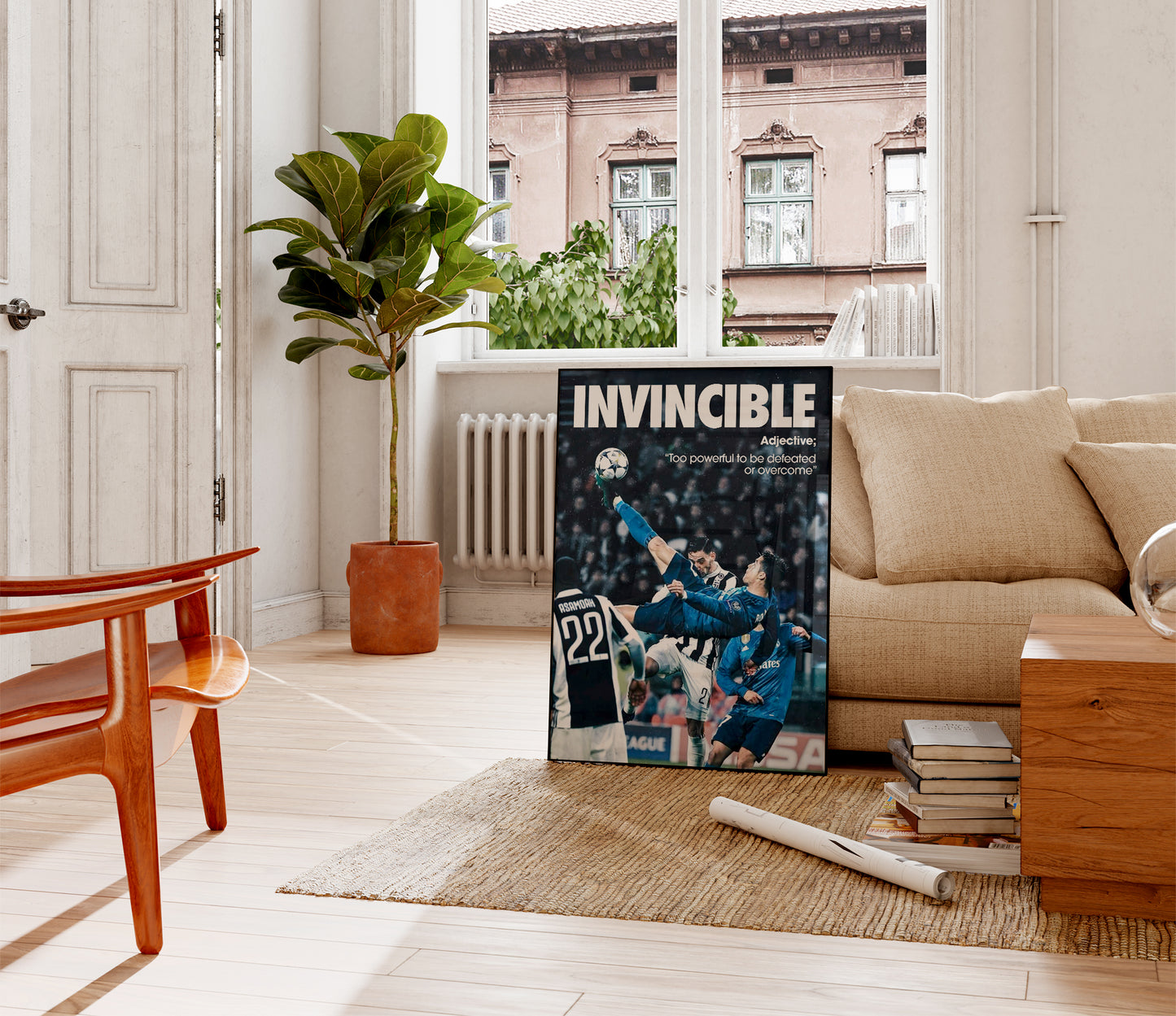 Cristiano Ronaldo 'Invincible' Poster