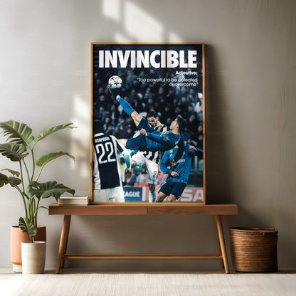 Cristiano Ronaldo 'Invincible' Poster