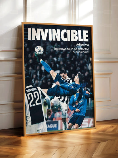 Cristiano Ronaldo 'Invincible' Poster
