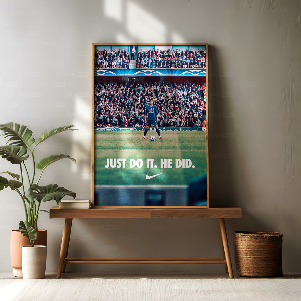 Cristiano Ronaldo 'Never Too Far Poster