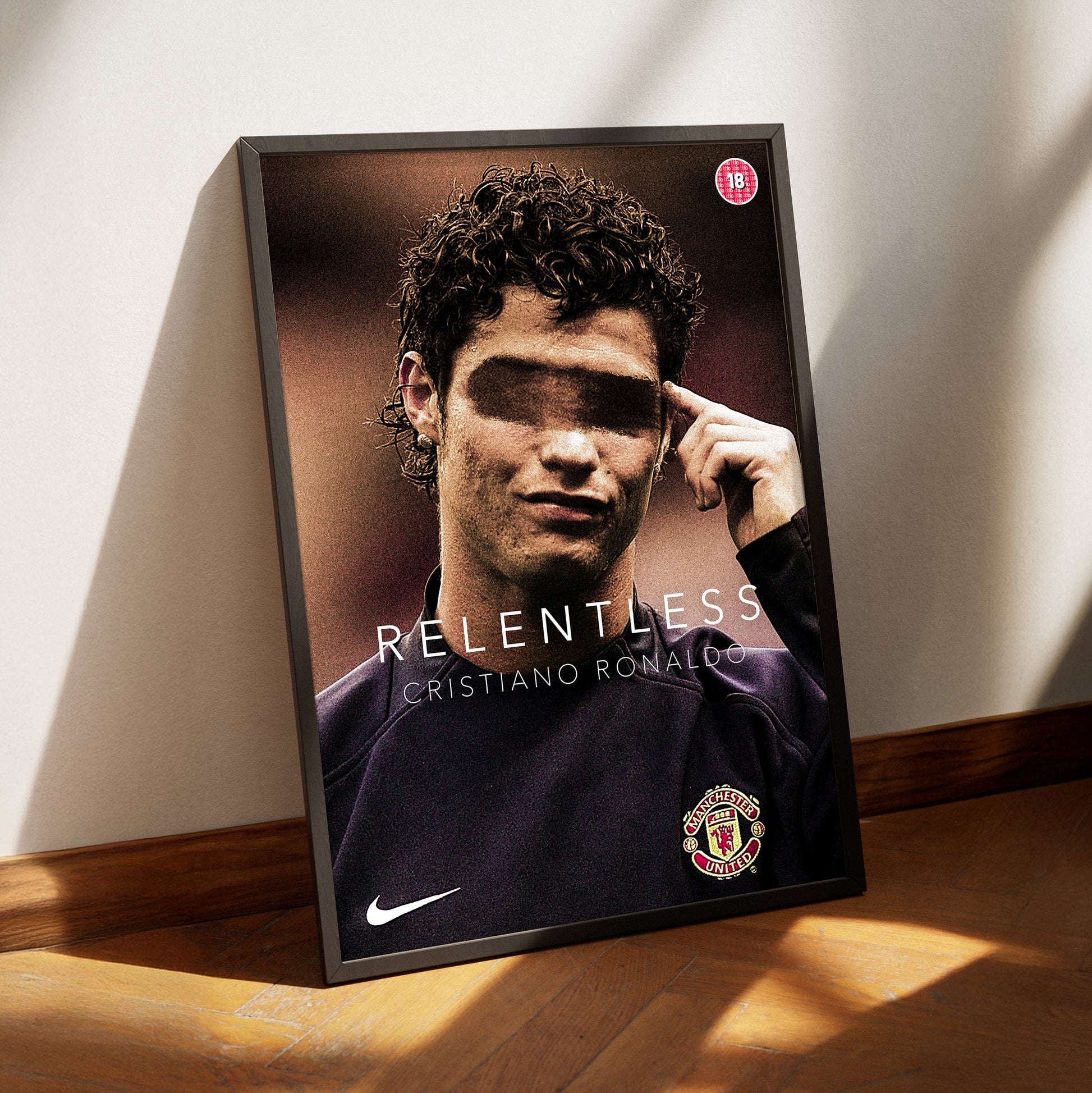 Cristiano Ronaldo 'Relentless' Poster