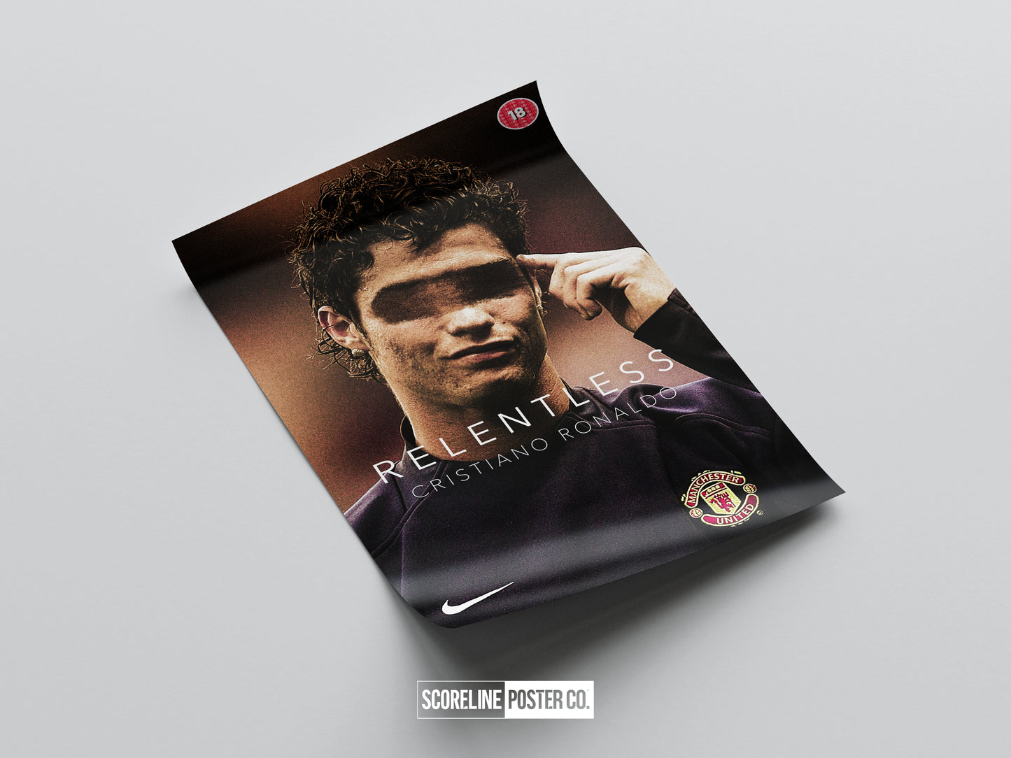 Cristiano Ronaldo 'Relentless' Poster