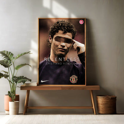 Cristiano Ronaldo 'Relentless' Poster