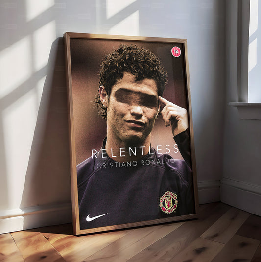 Cristiano Ronaldo 'Relentless' Poster