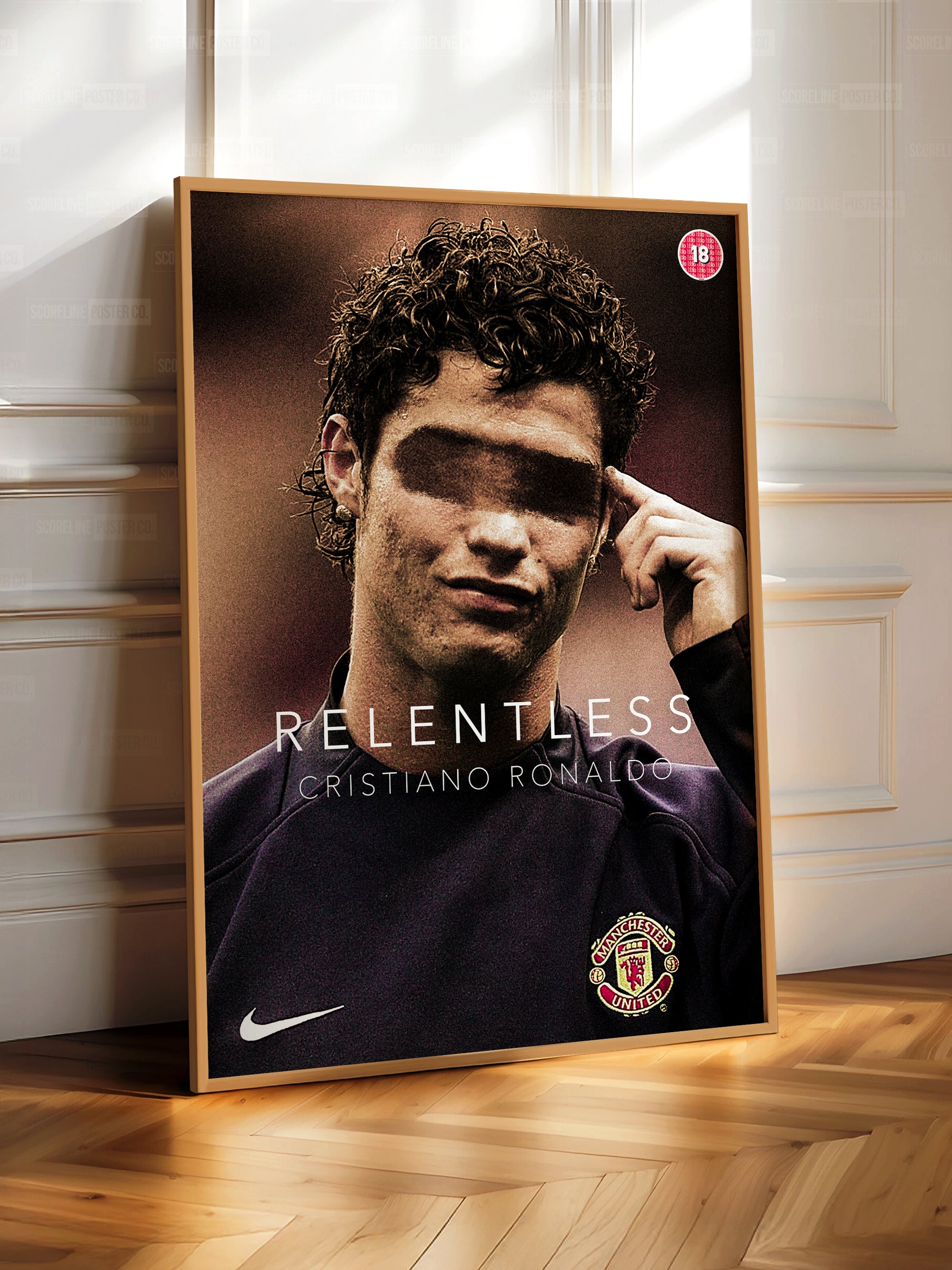 Cristiano Ronaldo 'Relentless' Poster