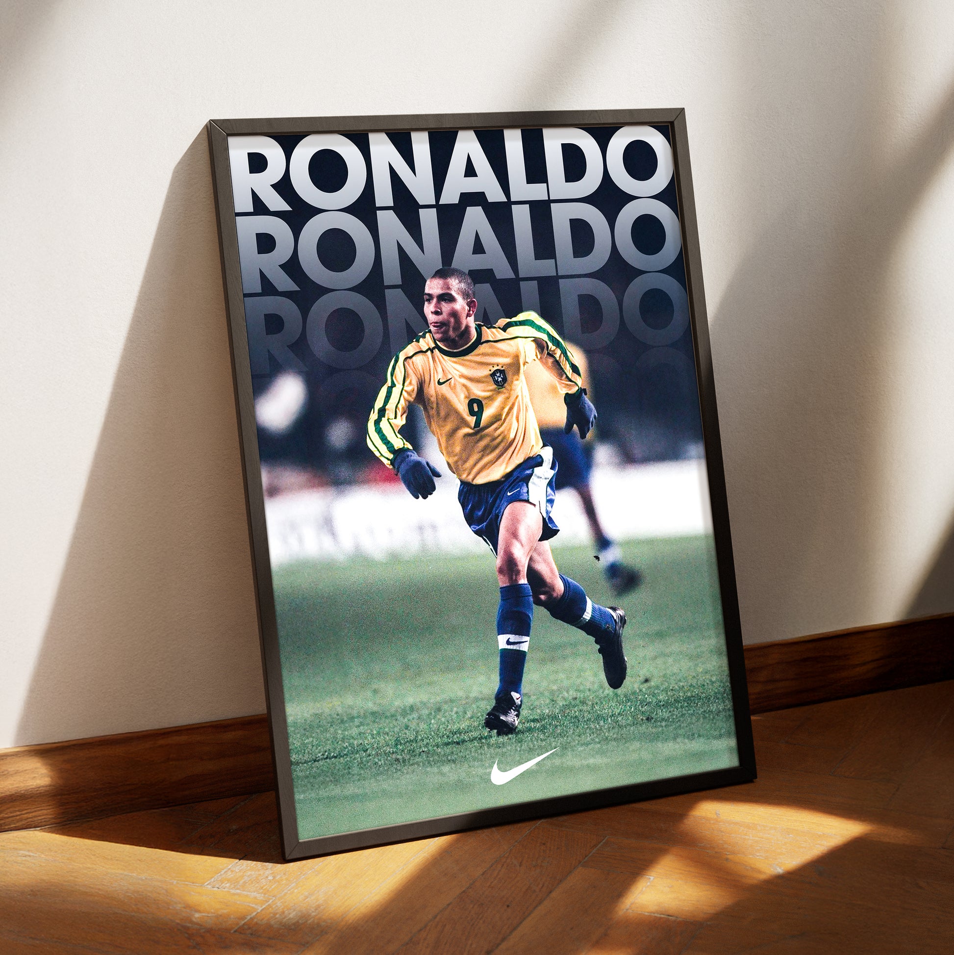 Ronaldo Nazario Poster