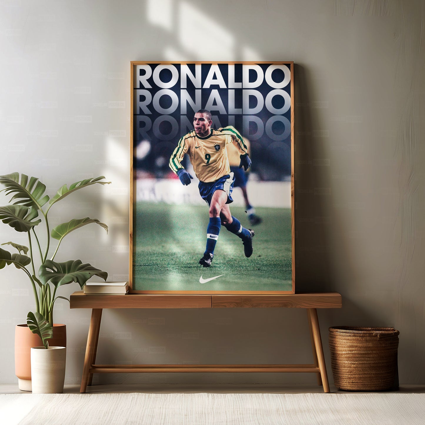 Ronaldo Nazario Poster