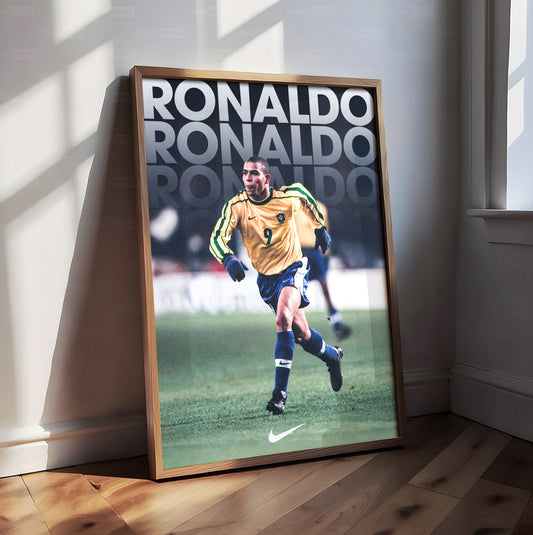 Ronaldo Nazario Poster