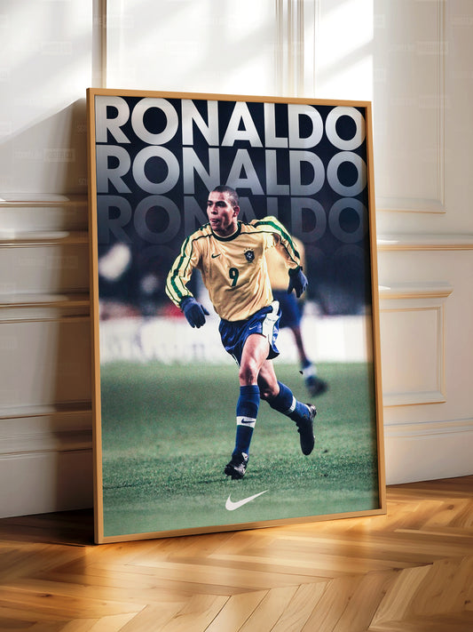 Ronaldo Nazario Poster