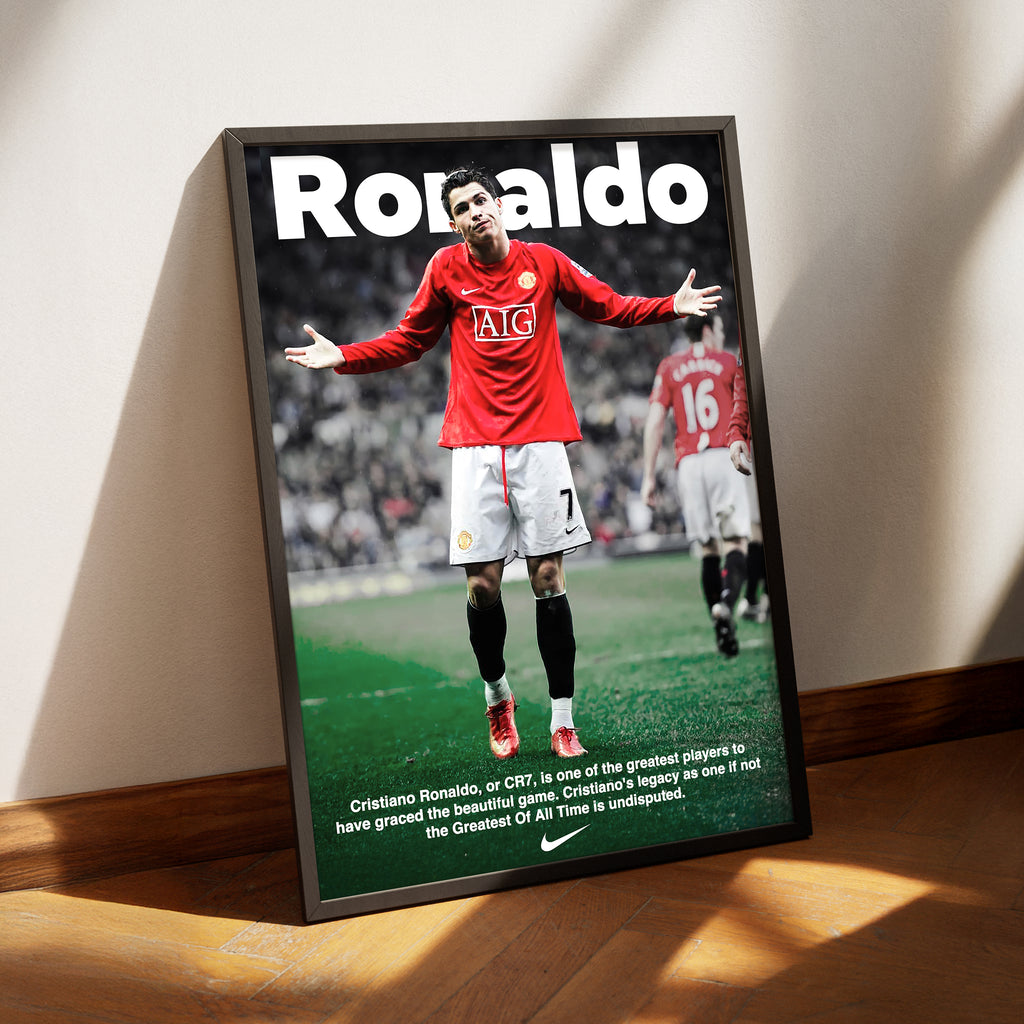 Cristiano Ronaldo 'Greatest Of All Time' Poster