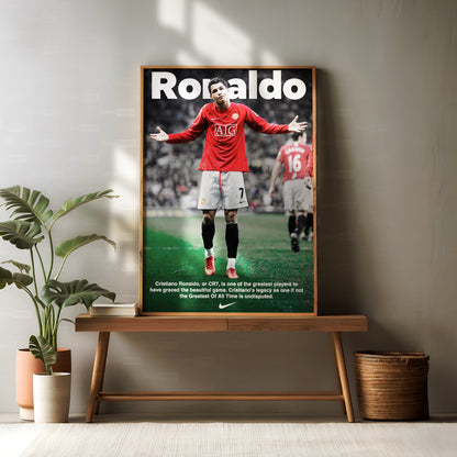 Cristiano Ronaldo 'Greatest Of All Time' Poster