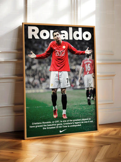 Cristiano Ronaldo 'Greatest Of All Time' Poster