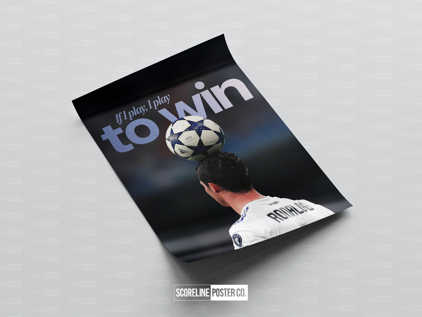 Cristiano Ronaldo 'Play To Win' Poster