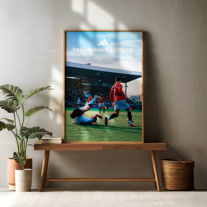 Cristiano Ronaldo 'Impossible Is Nothing' Poster