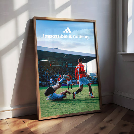 Cristiano Ronaldo 'Impossible Is Nothing' Poster