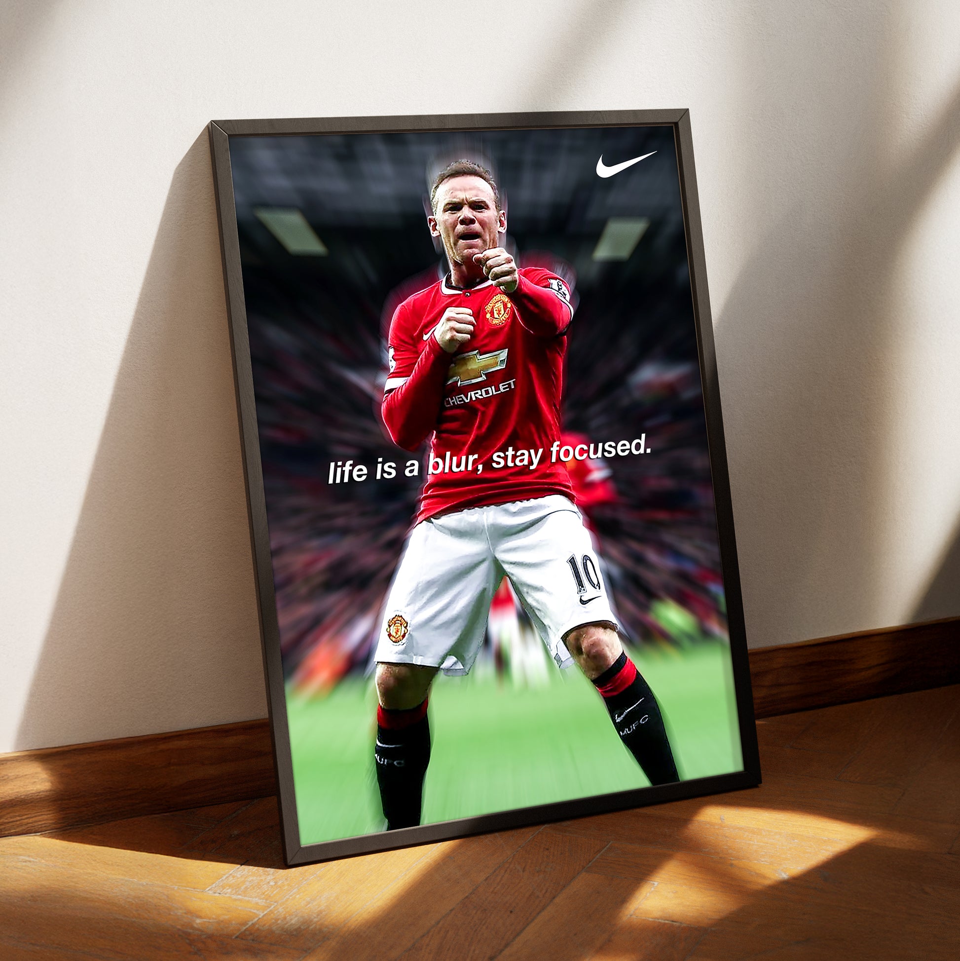 Wayne Rooney 'Blur' Poster