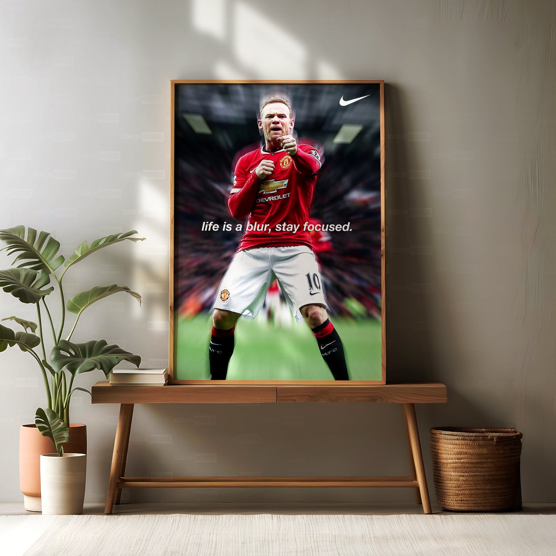 Wayne Rooney 'Blur' Poster