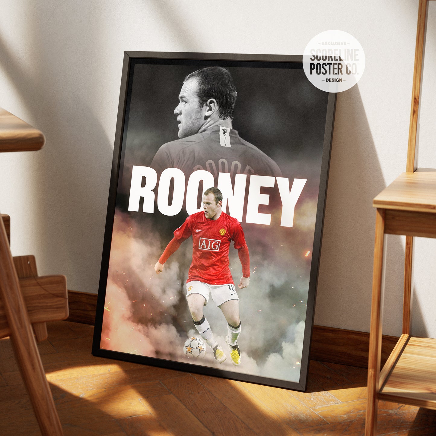 Wayne Rooney 'Power' Poster