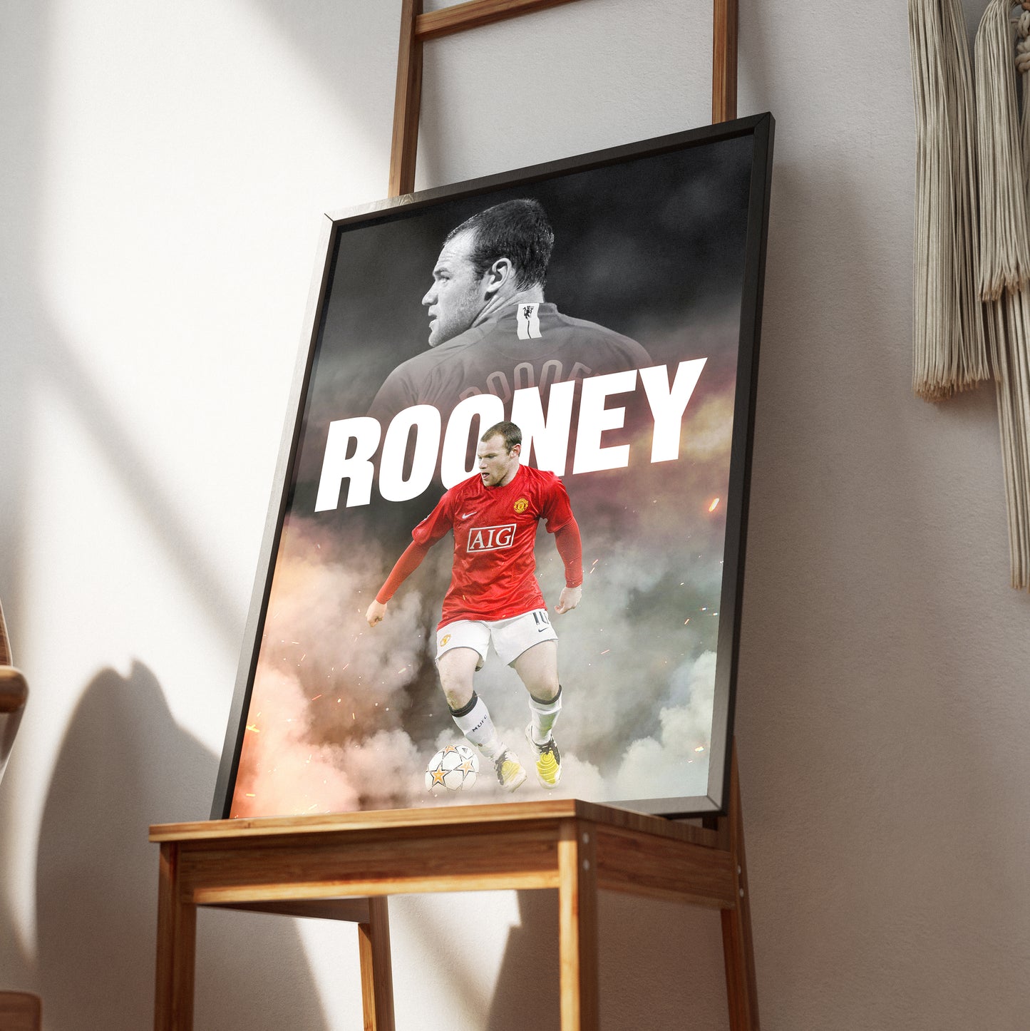 Wayne Rooney 'Power' Poster