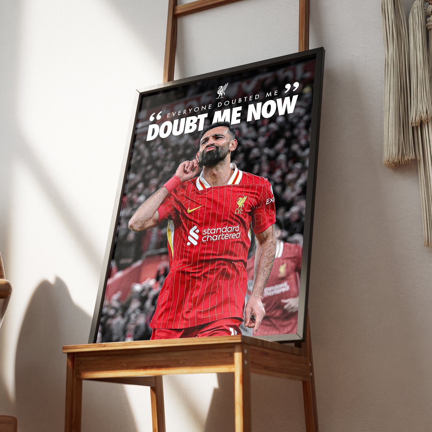 Mo Salah 'Doubt Me Now' Poster