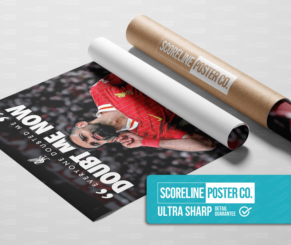 Mo Salah 'Doubt Me Now' Poster