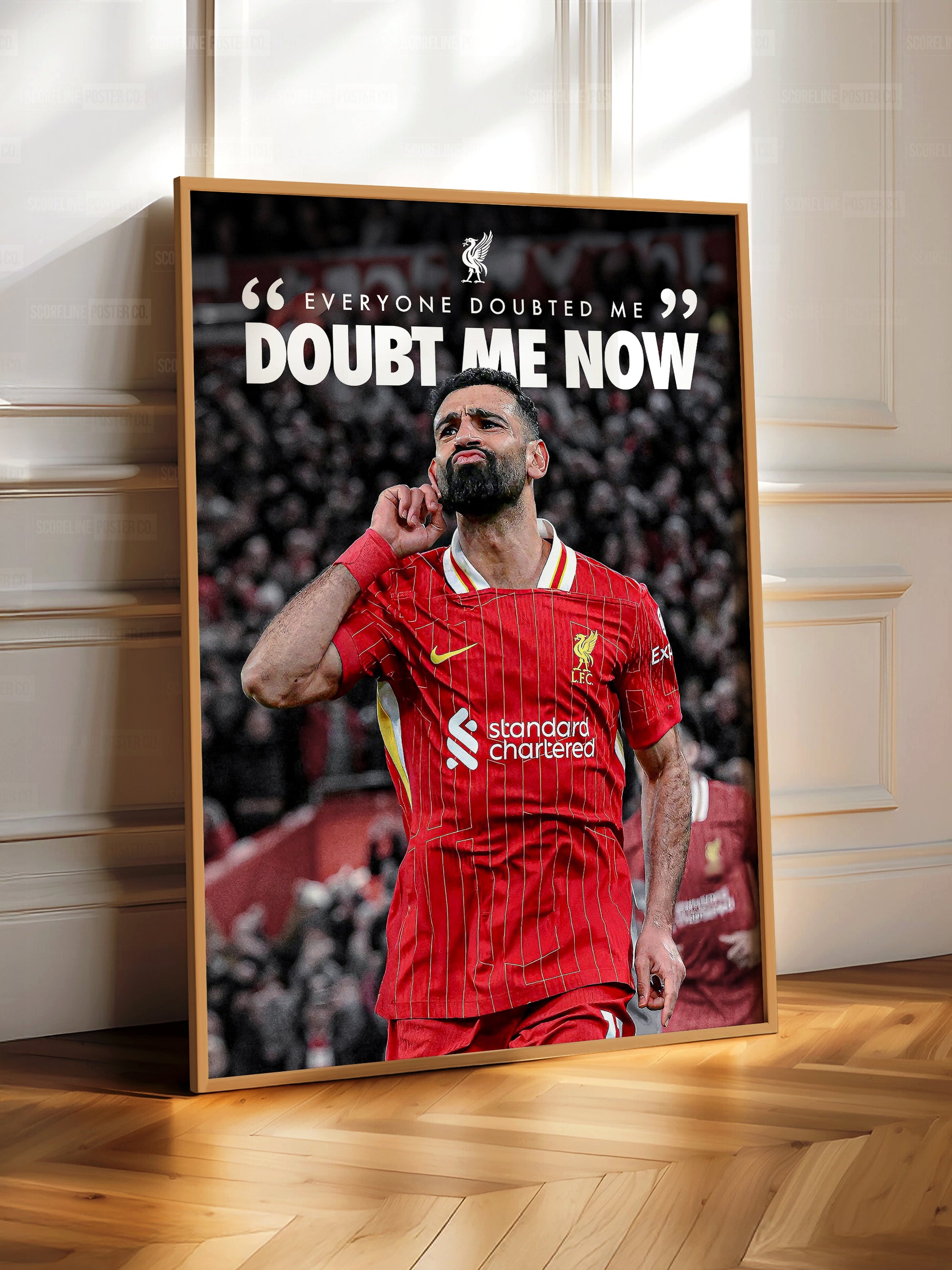Mo Salah 'Doubt Me Now' Poster
