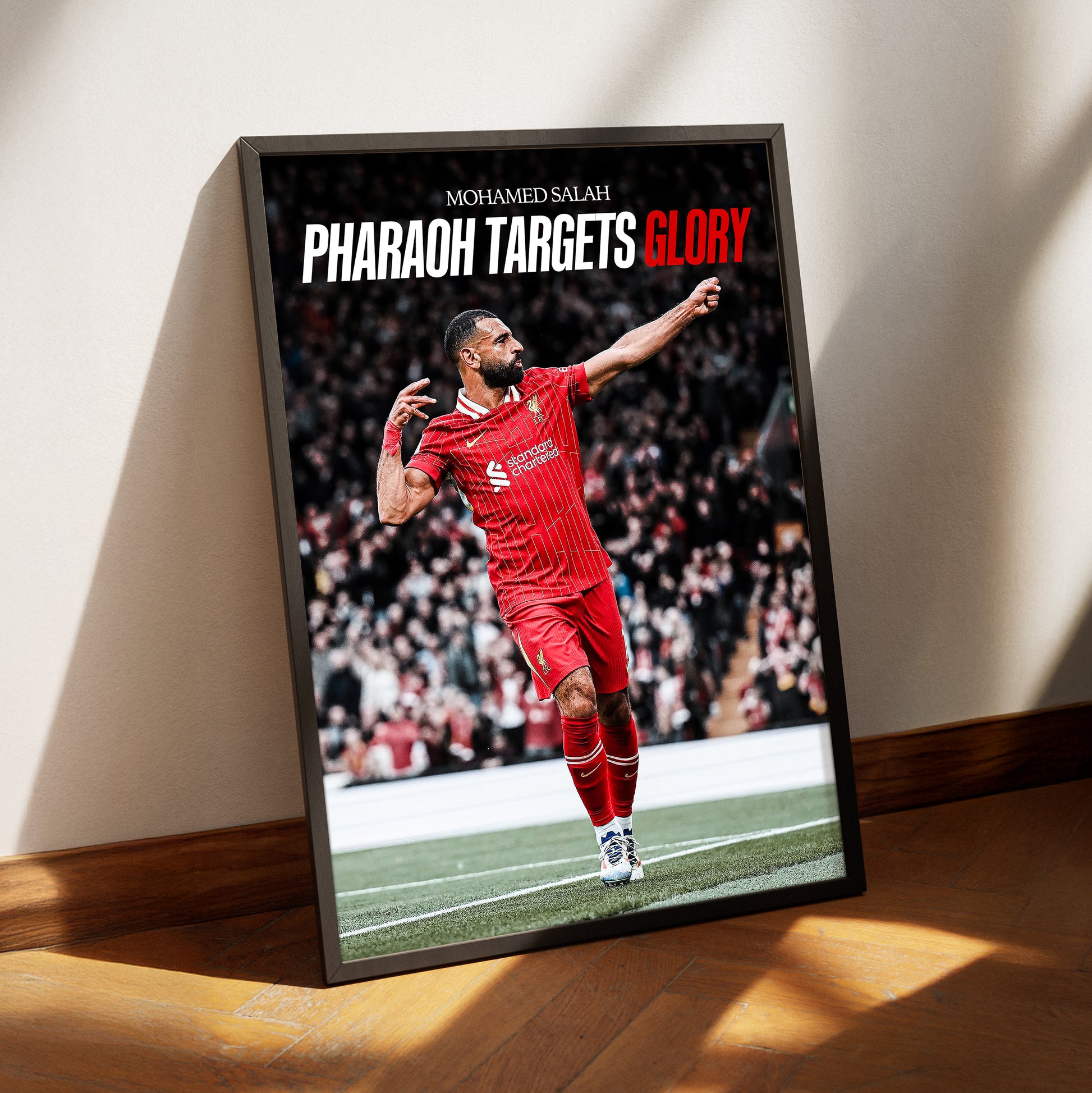 Mo Salah 'Targeting Glory' Poster