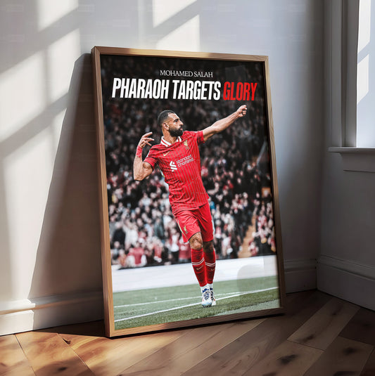 Mo Salah 'Targeting Glory' Poster