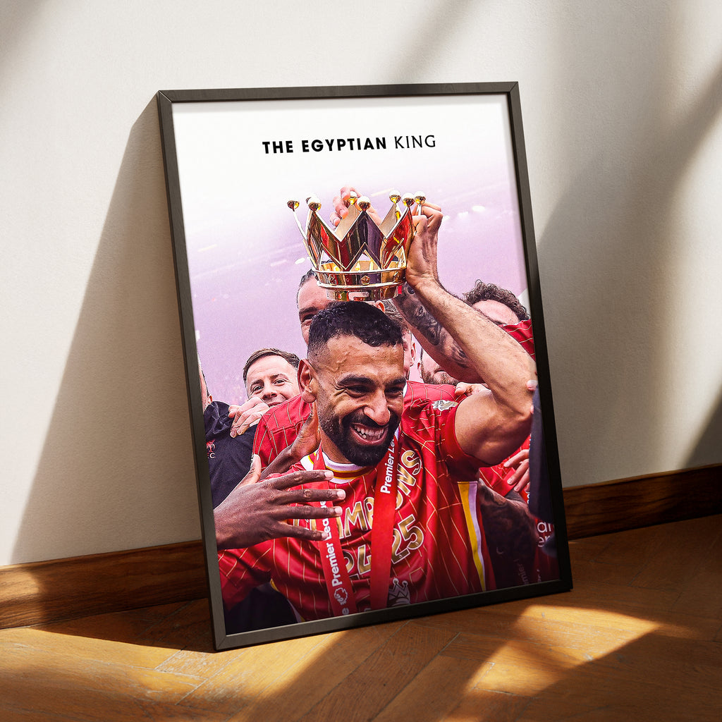 Mo Salah 'The Egyptian King' Poster