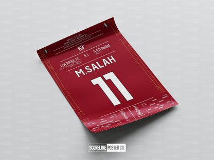 Mo Salah Shirt Poster