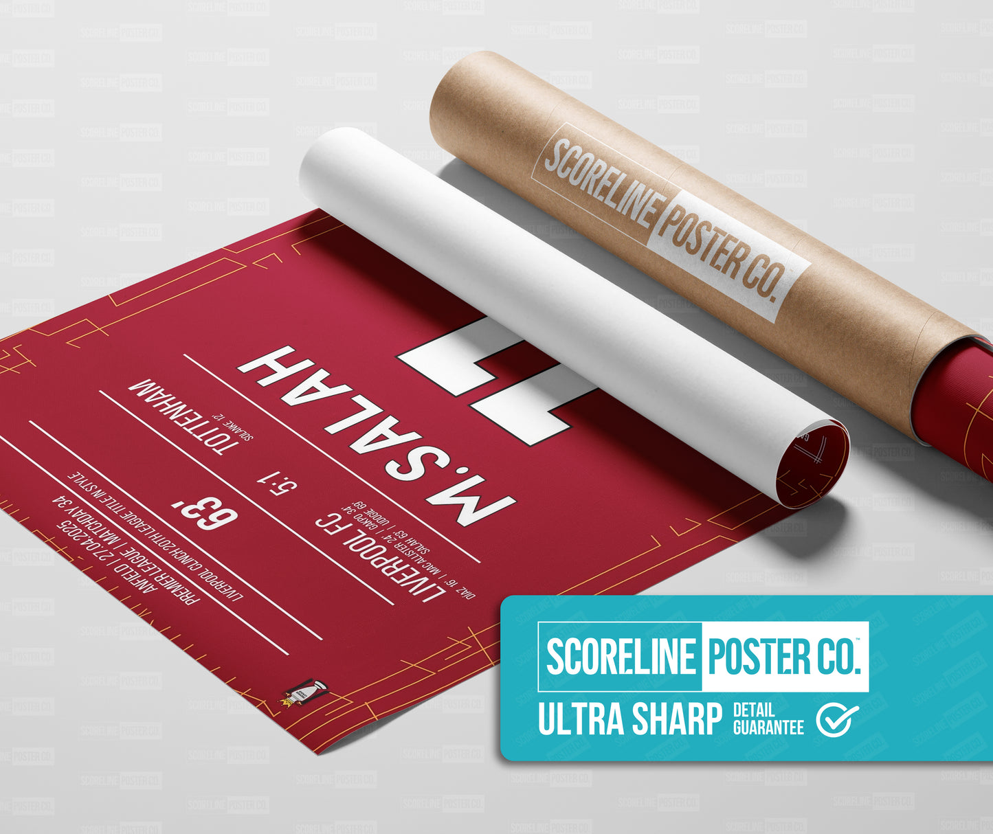 Mo Salah Shirt Poster