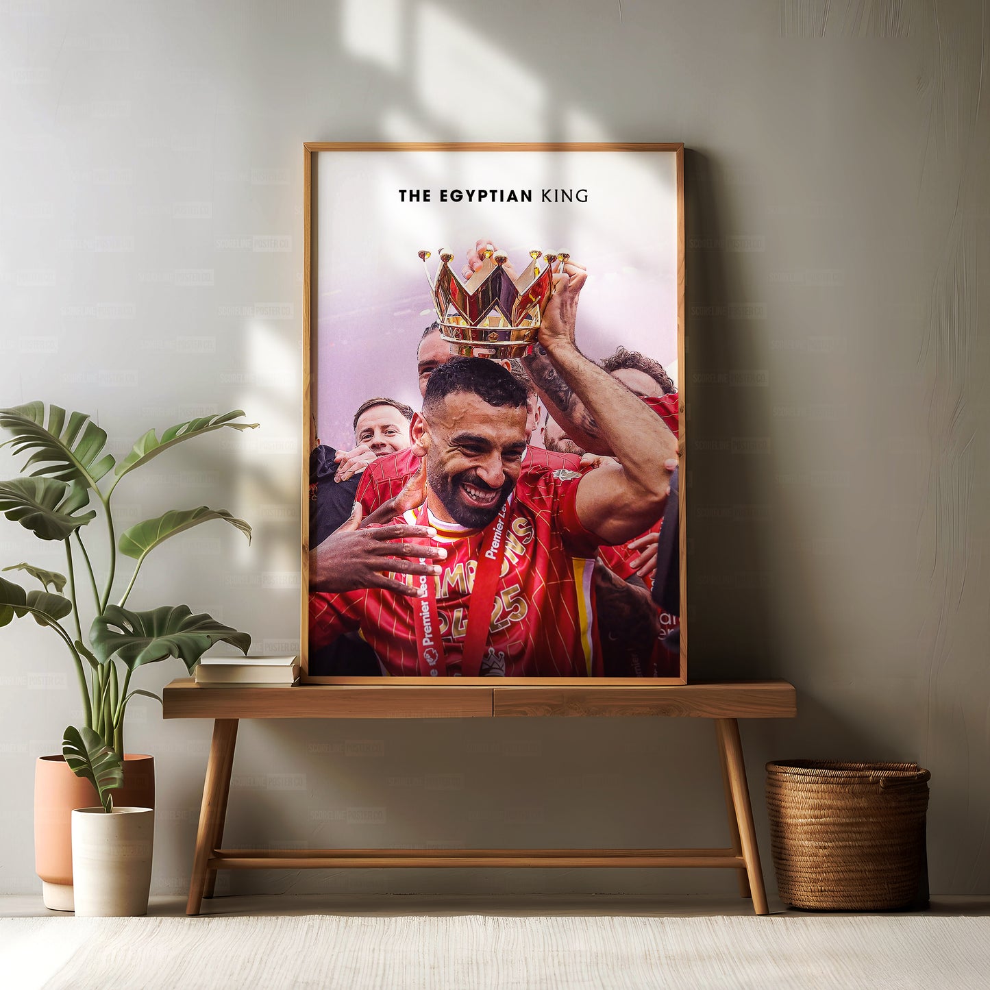Mo Salah 'The Egyptian King' Poster