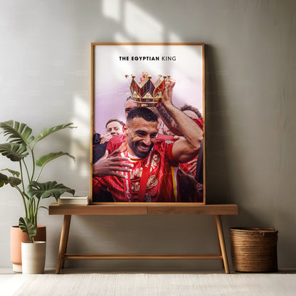 Mo Salah 'The Egyptian King' Poster