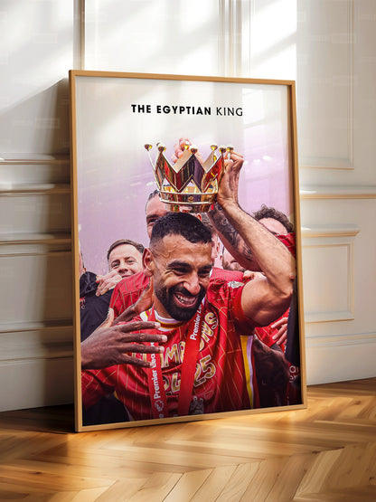Mo Salah 'The Egyptian King' Poster