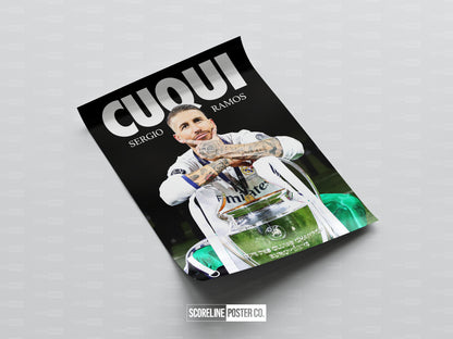 Sergio Ramos 'Cuqui' Poster