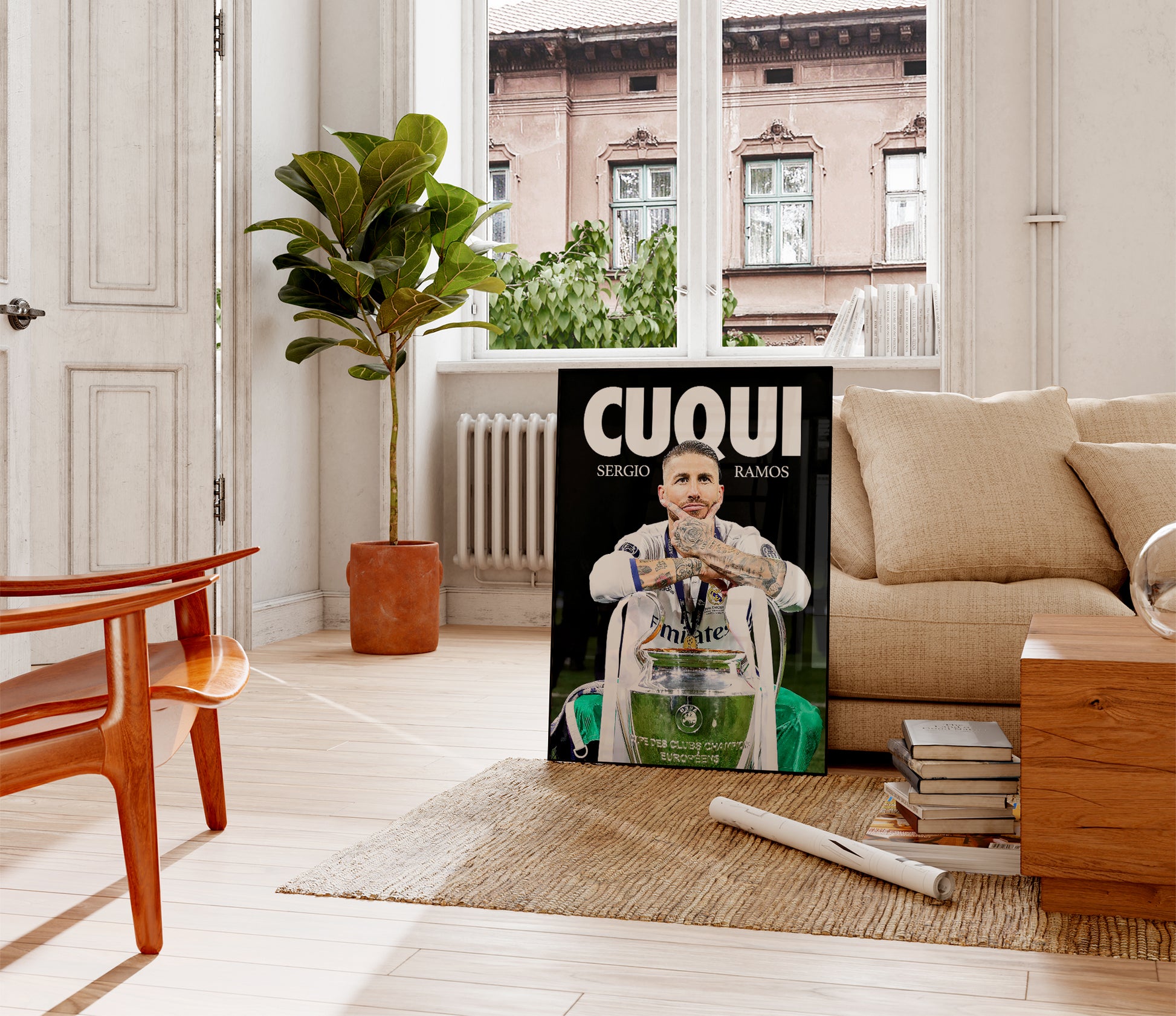 Sergio Ramos 'Cuqui' Poster