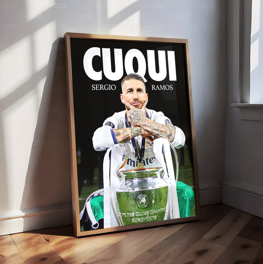 Sergio Ramos 'Cuqui' Poster