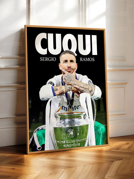 Sergio Ramos 'Cuqui' Poster