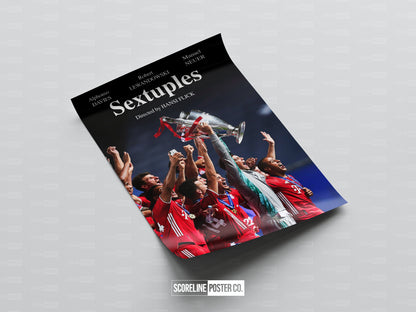 Bayern Munich 'Sextuples' Poster