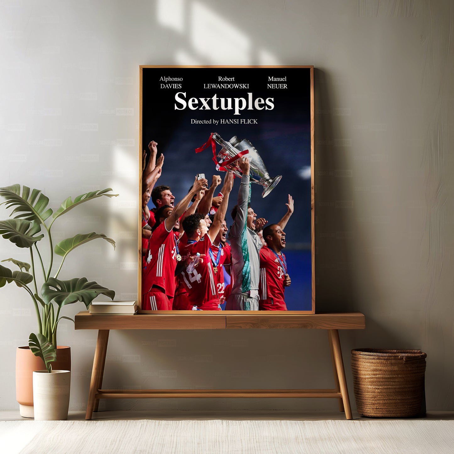 Bayern Munich 'Sextuples' Poster