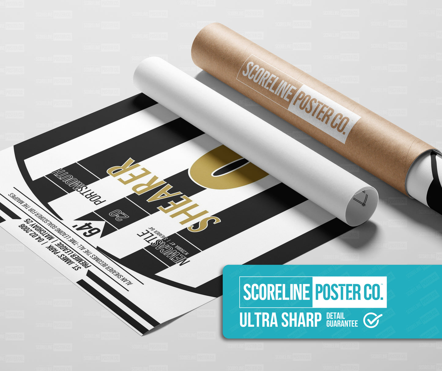 Alan Shearer Shirt Poster