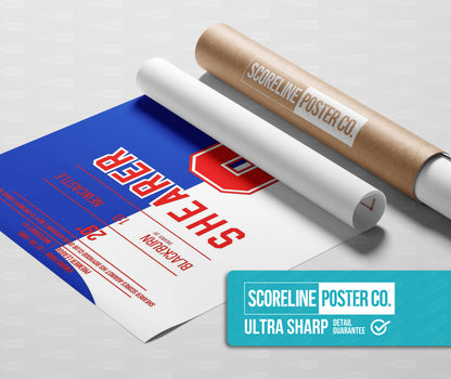 Alan Shearer Shirt Poster
