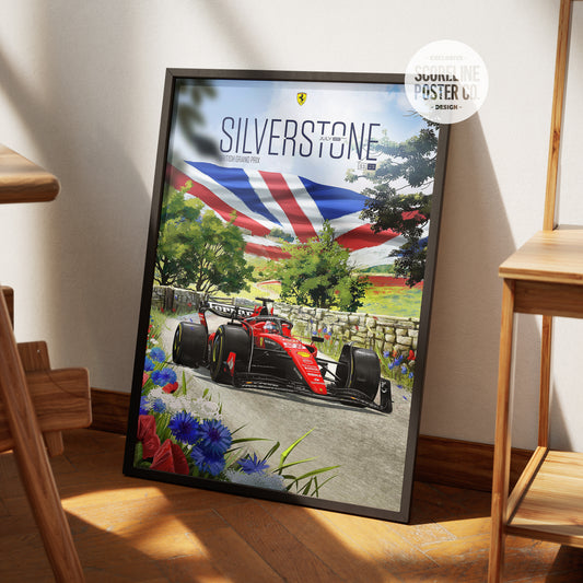 Silverstone Grand Prix 2023 F1 Poster