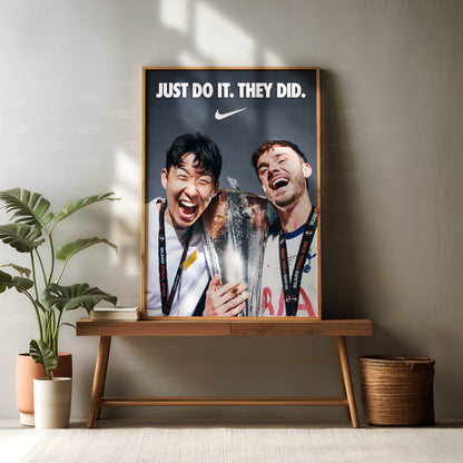 Son & Maddison Europa League Poster