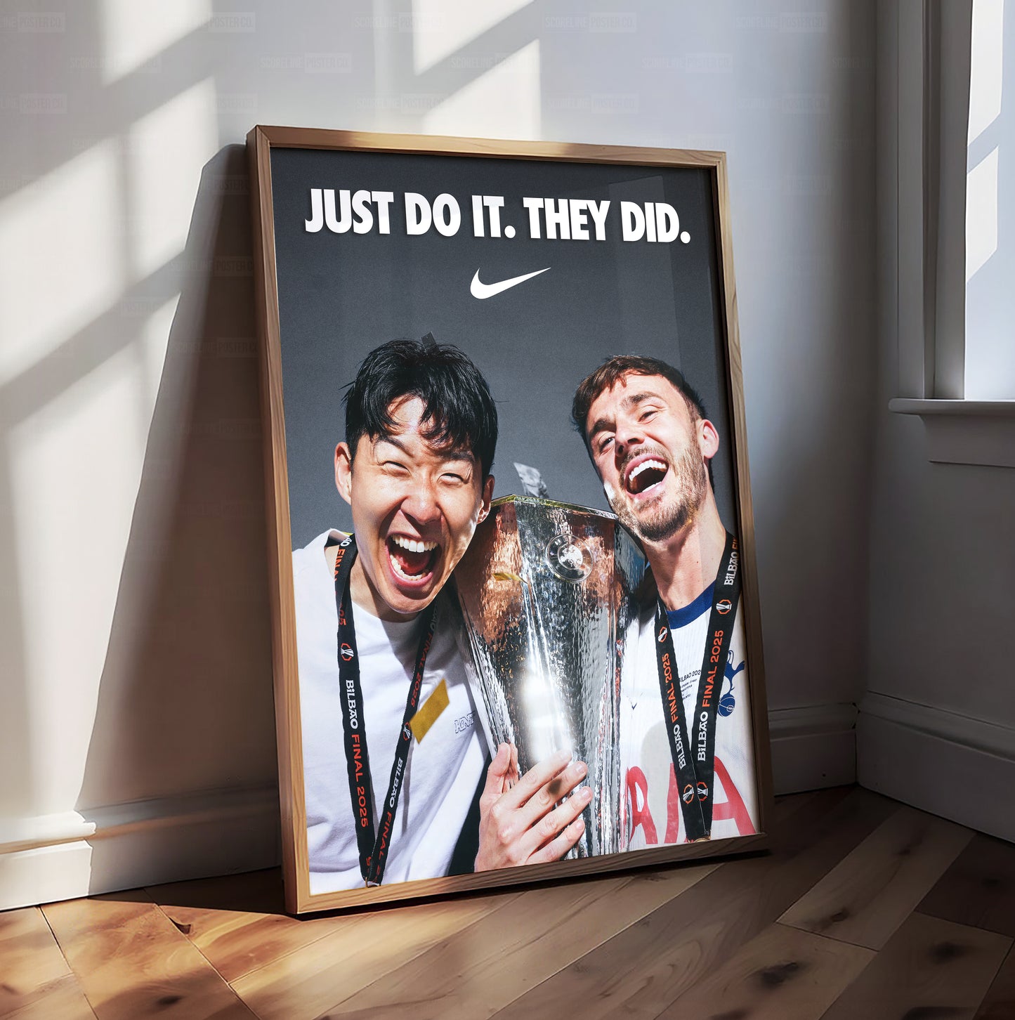 Son & Maddison Europa League Poster