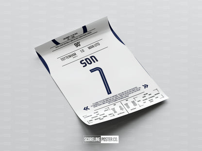 Son Heung-min Shirt Poster