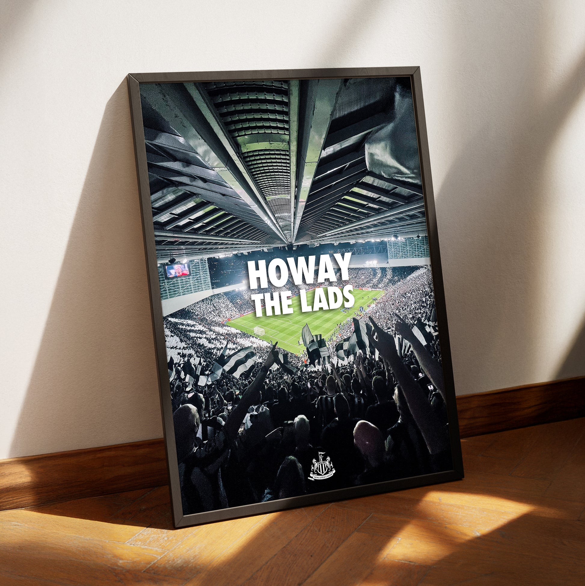 St James Park 'Howay The Lads' Poster