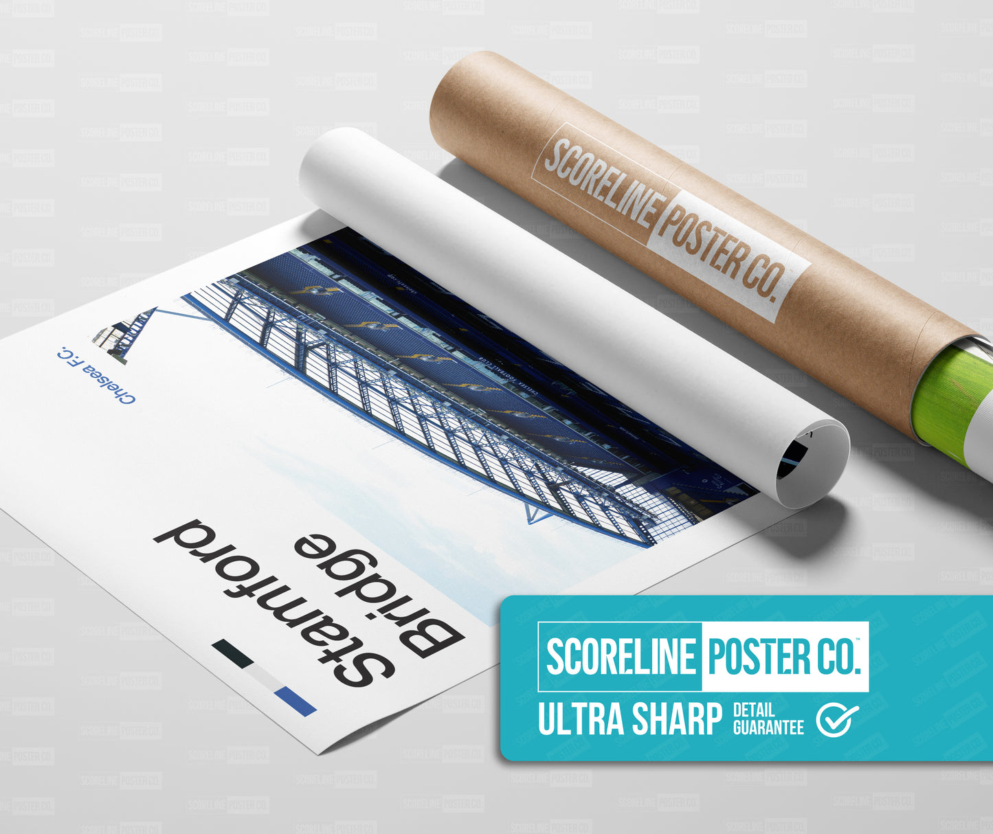 Chelsea Stamford Bridge Stadium Poster